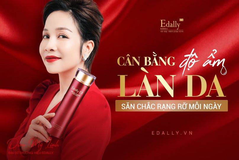 NƯỚC HOA HỒNG EDALLY - CÂN BẰNG ĐỘ ẨM GIÚP LÀN DA SĂN CHẮC MỖI NGÀY 