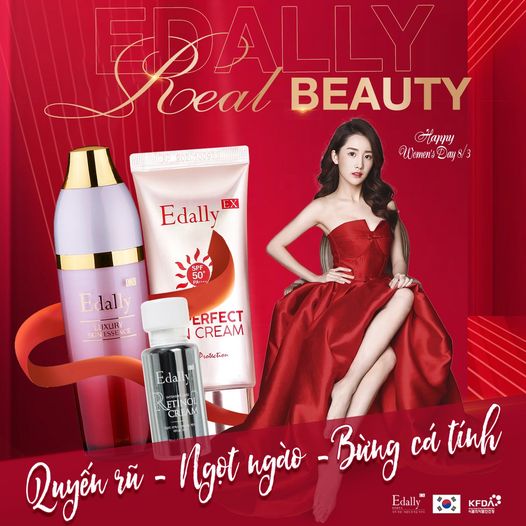 EDALLY REAL BEAUTY - QUYẾN RŨ - NGỌT NGÀO - BỪNG CÁ TÍNH