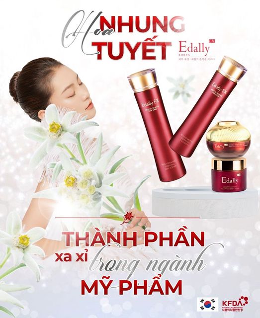 Hoa Nhung Tuyết – đóa hoa rực rỡ giữa tuyết trời lạnh giá cũng là “biểu tượng” của “sự xa xỉ” trong ngành mỹ phẩm.