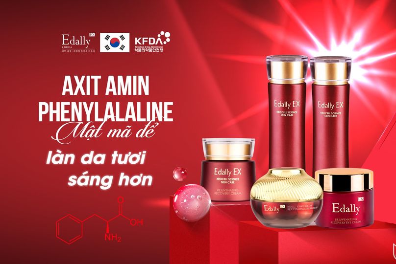 Axit amin Phenylalanine - Mật mã để làn da tươi sáng hơn