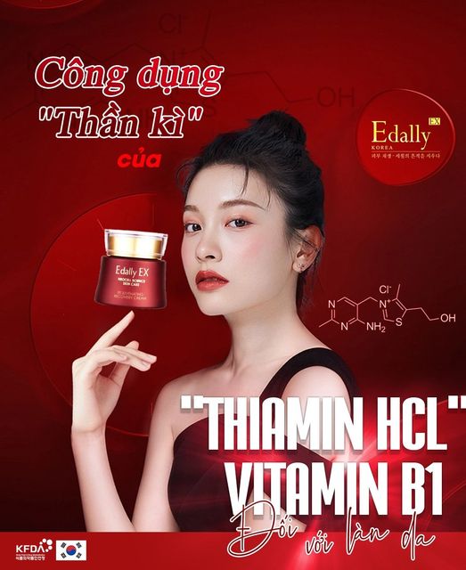 Công Dụng Thần Kì của Thiamin HCl - Vitamin B1 Đối với Làn Da