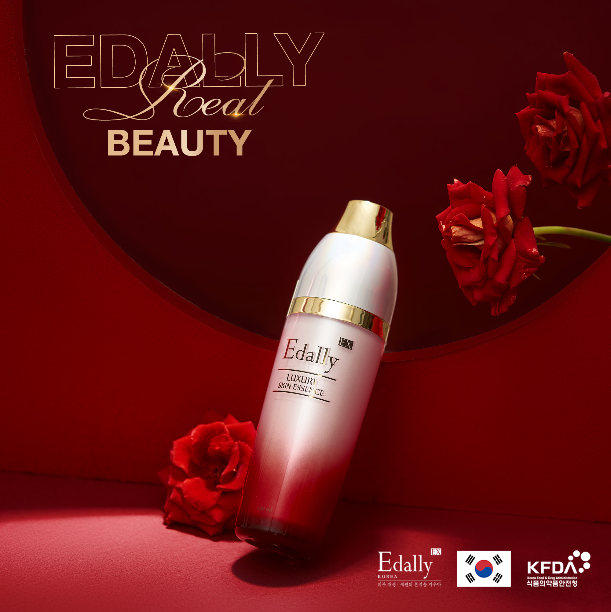TINH CHẤT VÀNG 24K EDALLY EX giúp duy trì nét thanh xuân